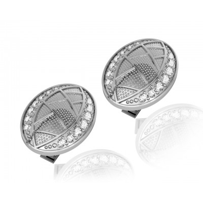 Eric Designer Diamond Cufflink
